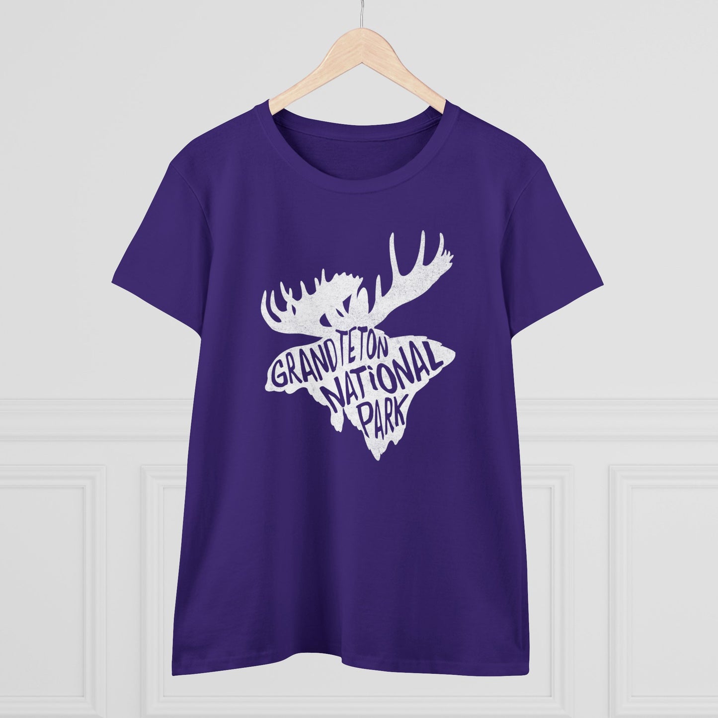 Grand Teton National Park Women's T-Shirt - Moose
