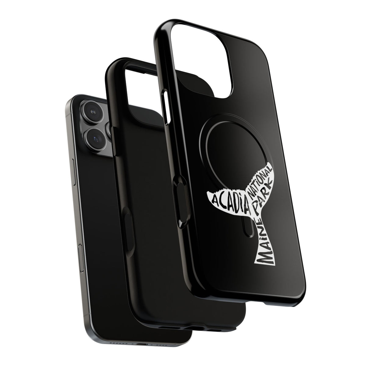 Acadia National Park iPhone Case with MagSafe - Humpback Whale Tail Design
