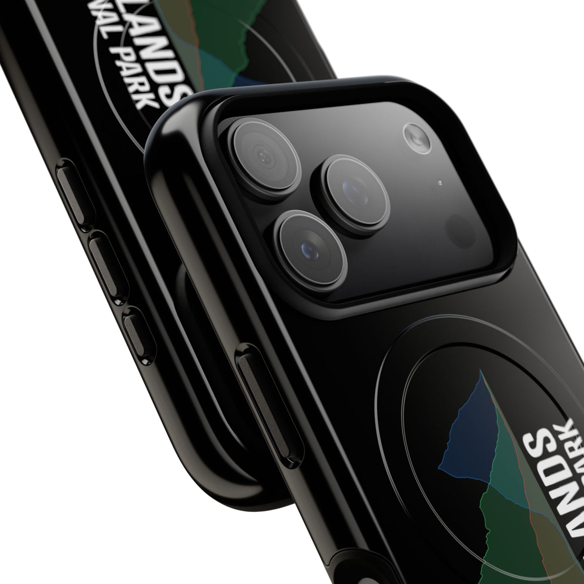 Badlands National Park iPhone Case with MagSafe - Histogram Design