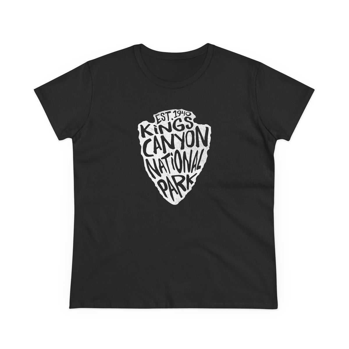 Kings Canyon National Park Women's T-Shirt - Arrowhead Design