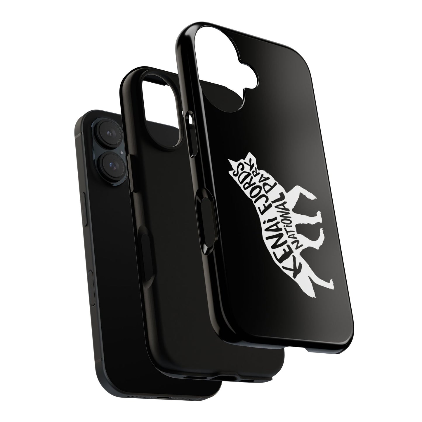 Kenai Fjords National Park Phone Case - Wolf Design