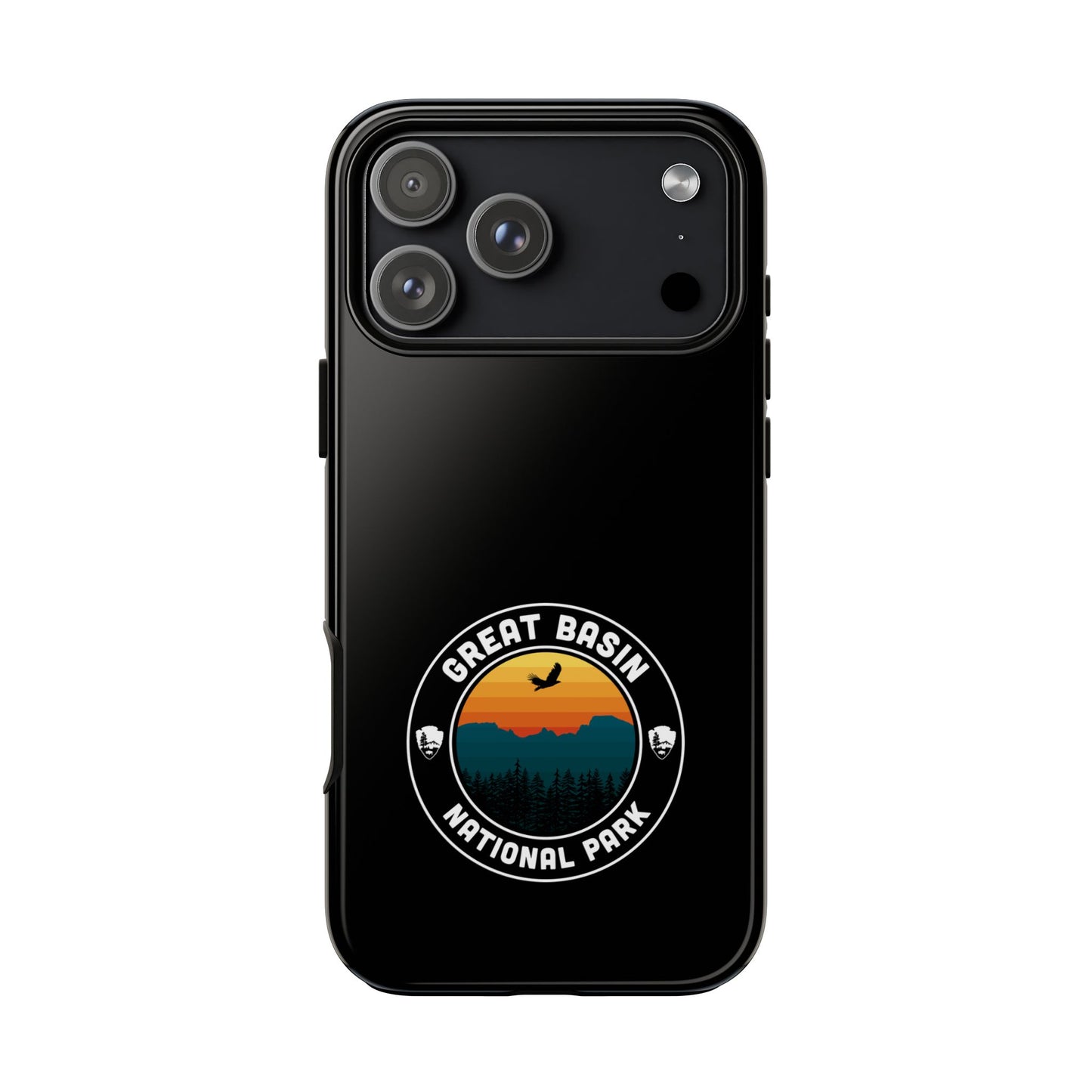 Great Basin National Park Phone Case - Round Emblem Design