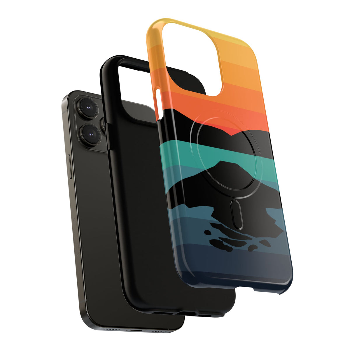 Crater Lake National Park iPhone Case with MagSafe - Gradient Design