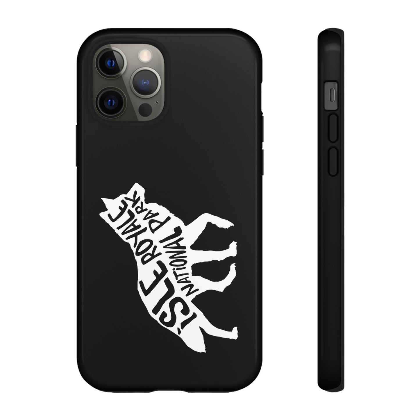 Isle Royale National Park Phone Case - Wolf Design