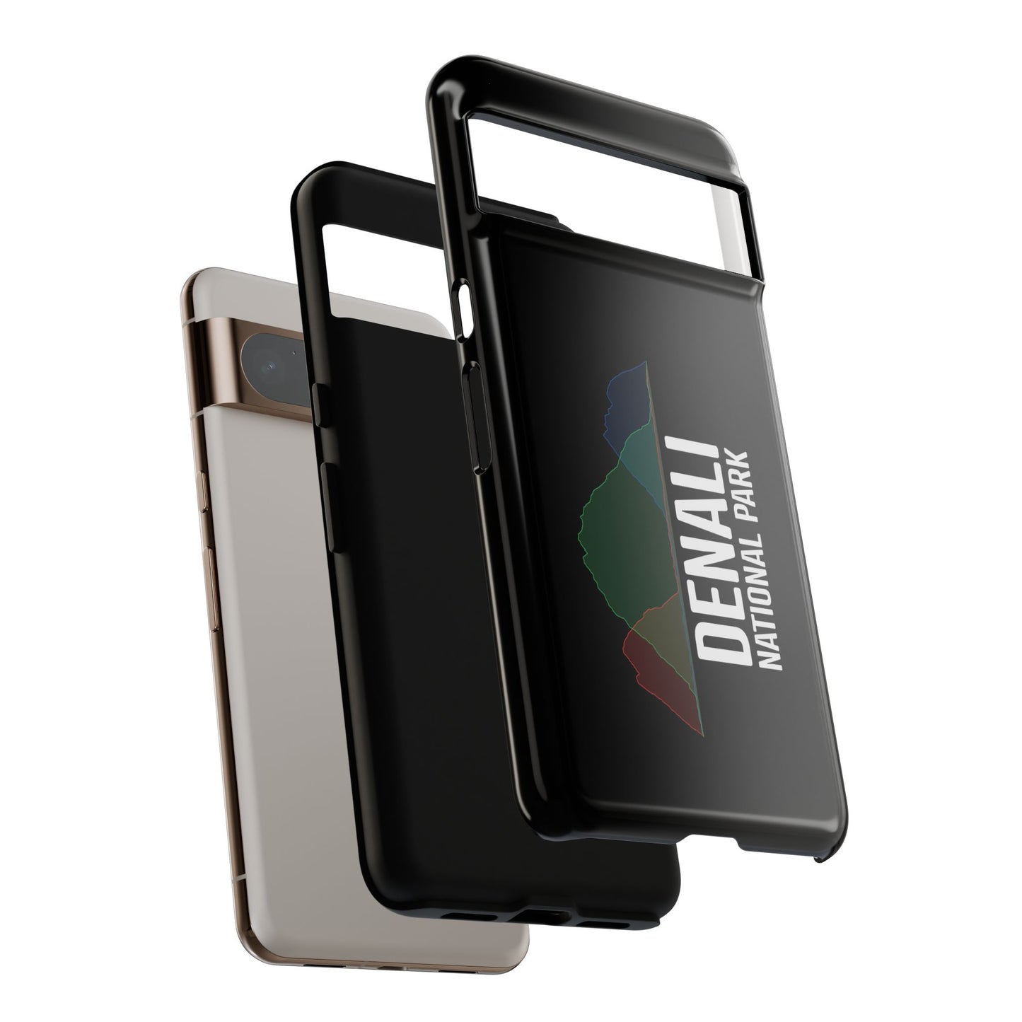 Denali National Park Phone Case - Histogram Design