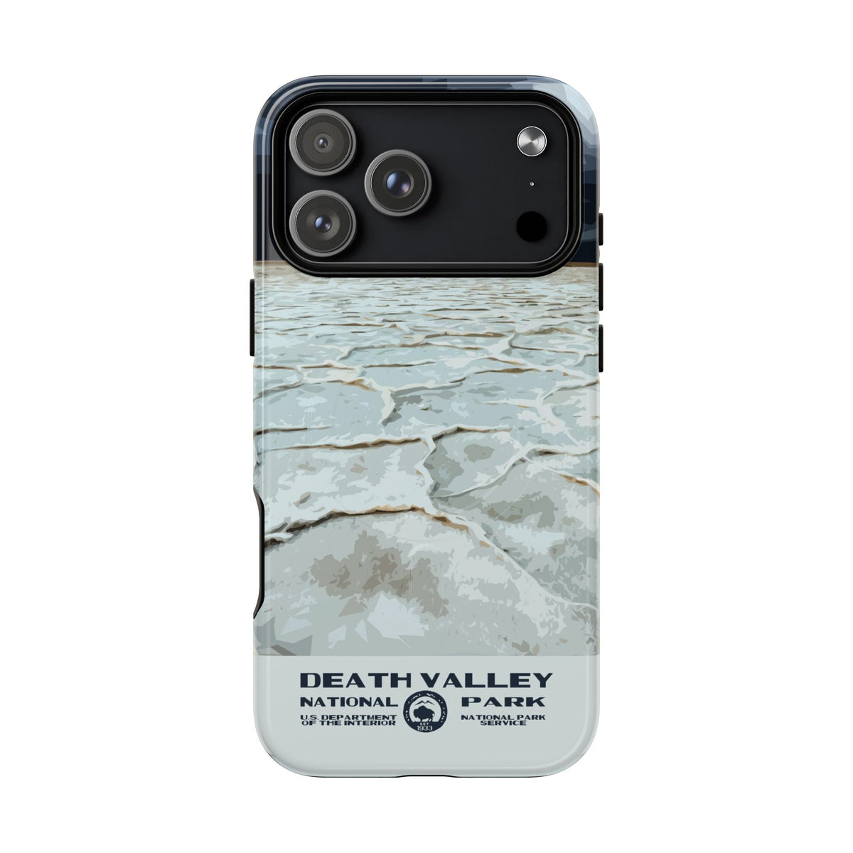 Death Valley National Park iPhone Case with MagSafe - Badwater Basin