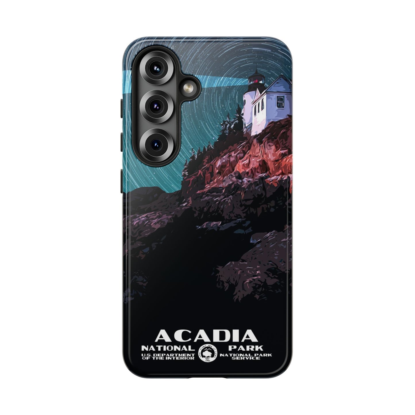 Acadia National Park Phone Case - WPA Style