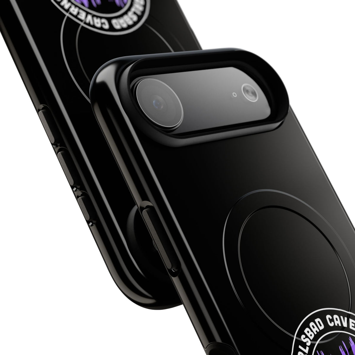 Carlsbad Caverns National Park iPhone Case with MagSafe - Round Emblem Design