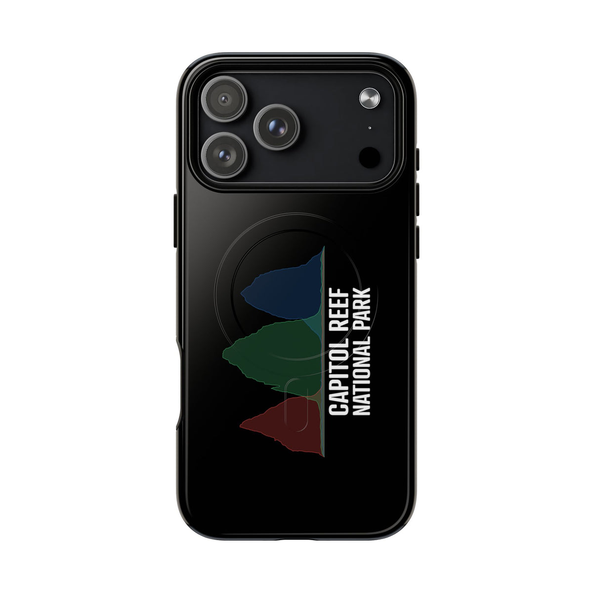 Capitol Reef National Park iPhone Case with MagSafe - Histogram Design