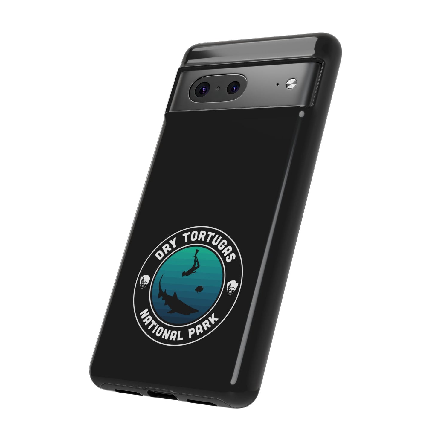 Dry Tortugas National Park Phone Case - Round Emblem Design