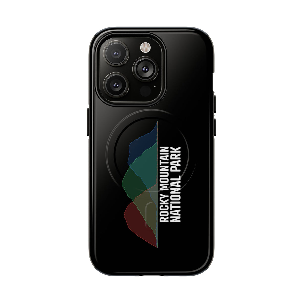 Rocky Mountain National Park iPhone Case with MagSafe - Histogram Design