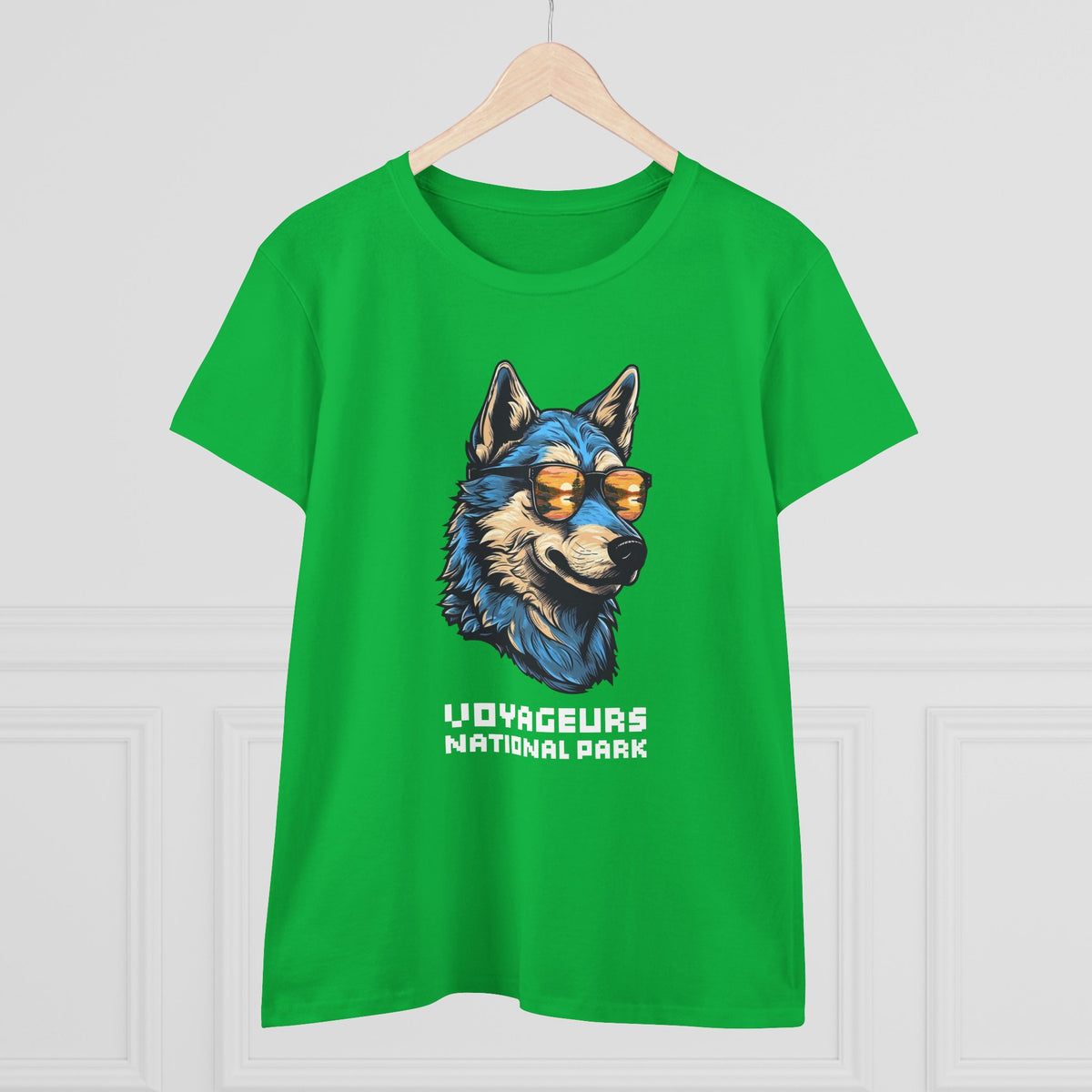 Voyageurs National Park Women's T-Shirt - Cool Wolf