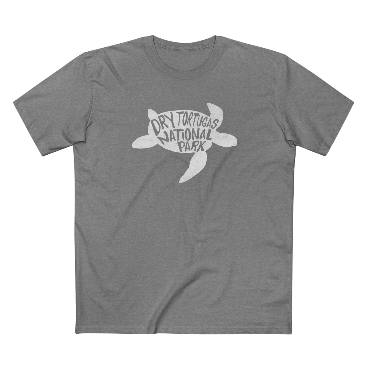 Dry Tortugas National Park T-Shirt - Turtle in Athletic Heather