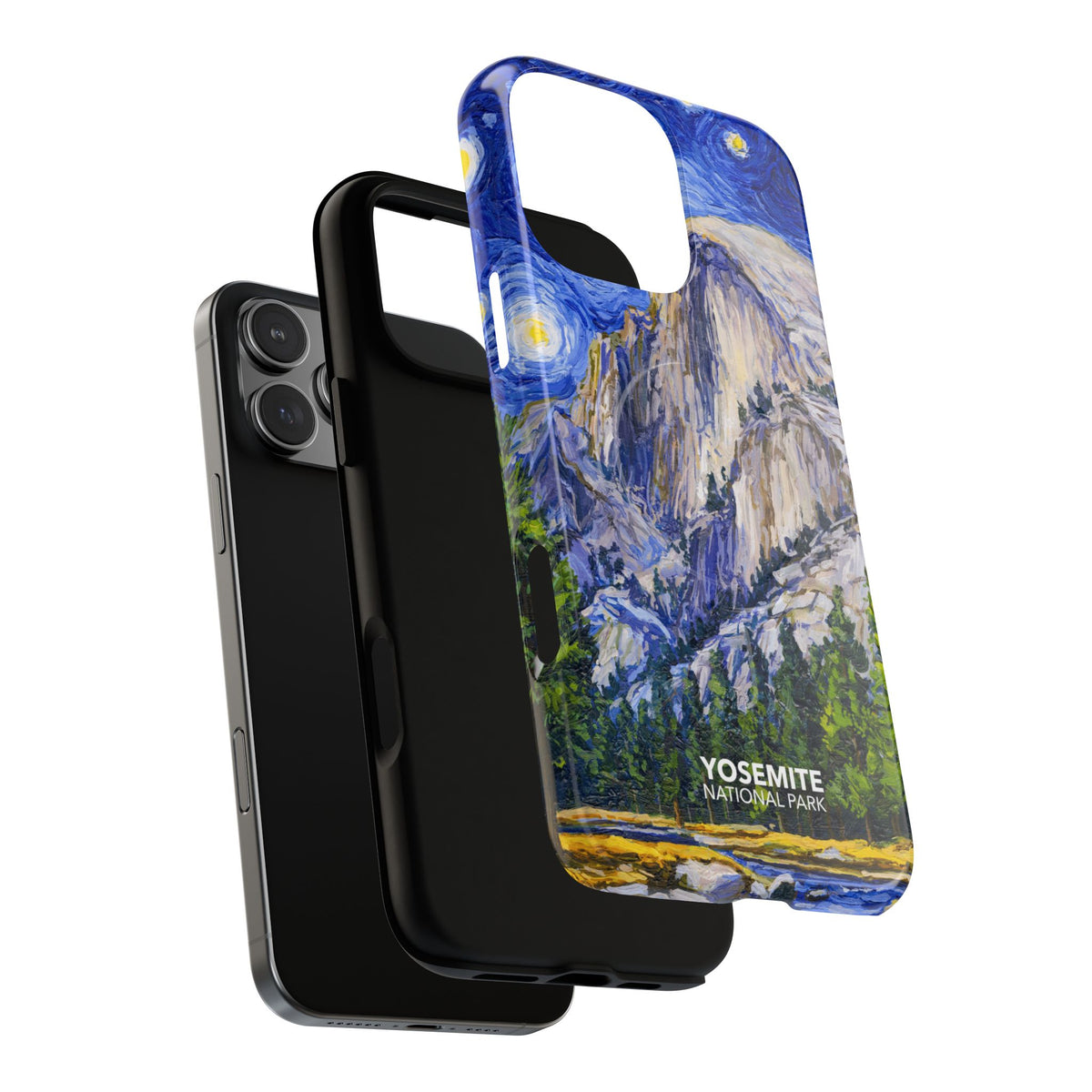 Yosemite National Park iPhone Case with MagSafe - Starry Night