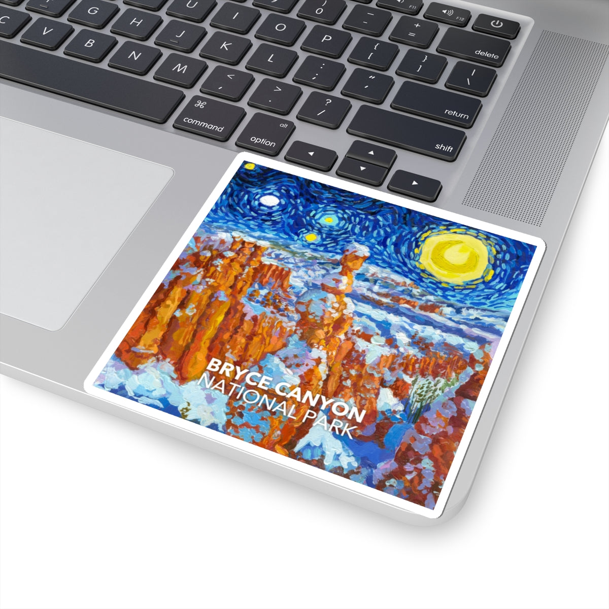 Bryce Canyon National Park Sticker - The Starry Night