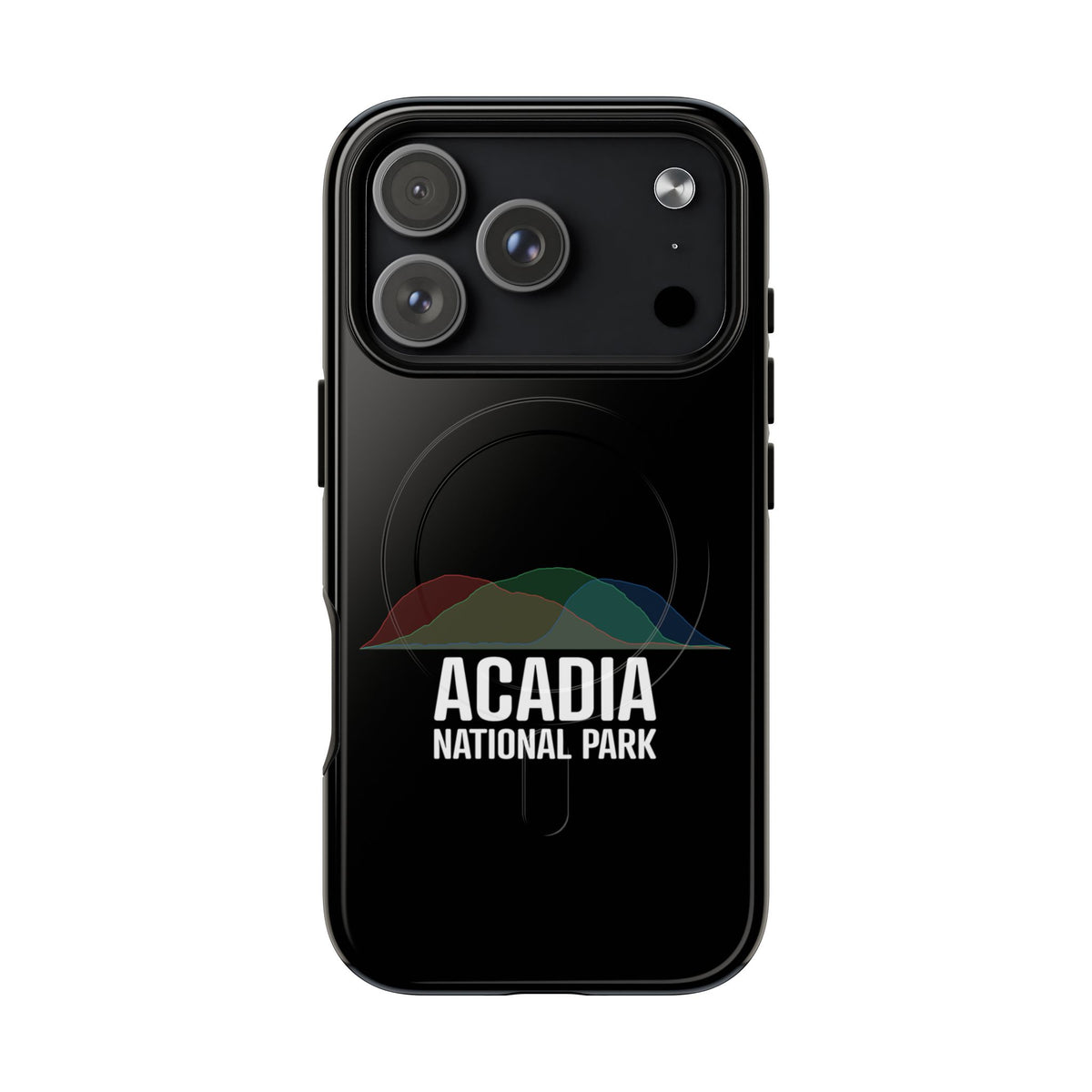 Acadia National Park iPhone Case with MagSafe - Histogram Design