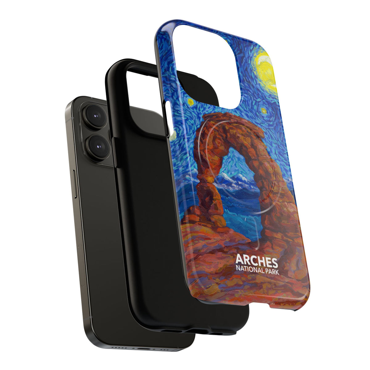 Arches National Park iPhone Case with MagSafe - Starry Night