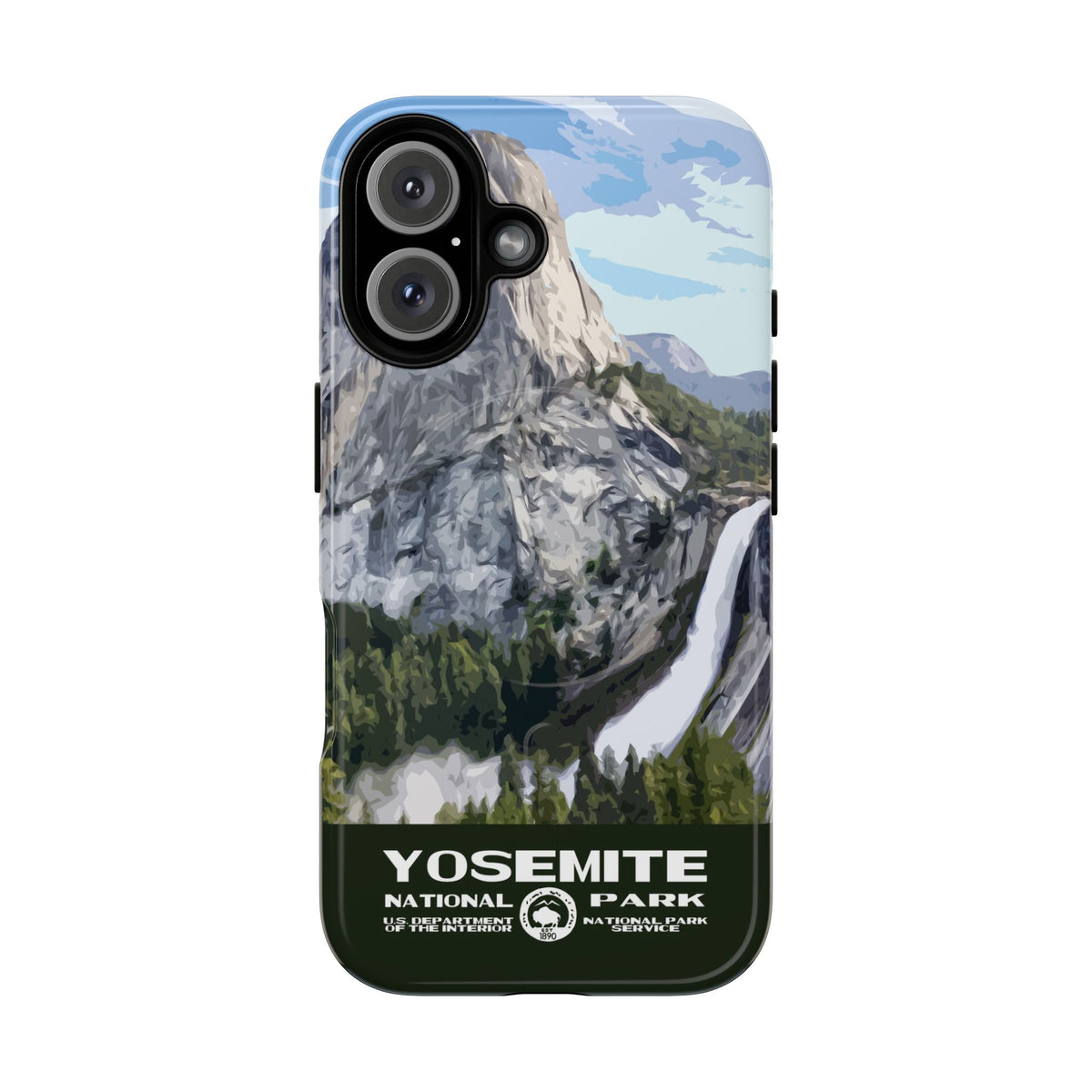 Yosemite National Park iPhone Case with MagSafe - Nevada Fall