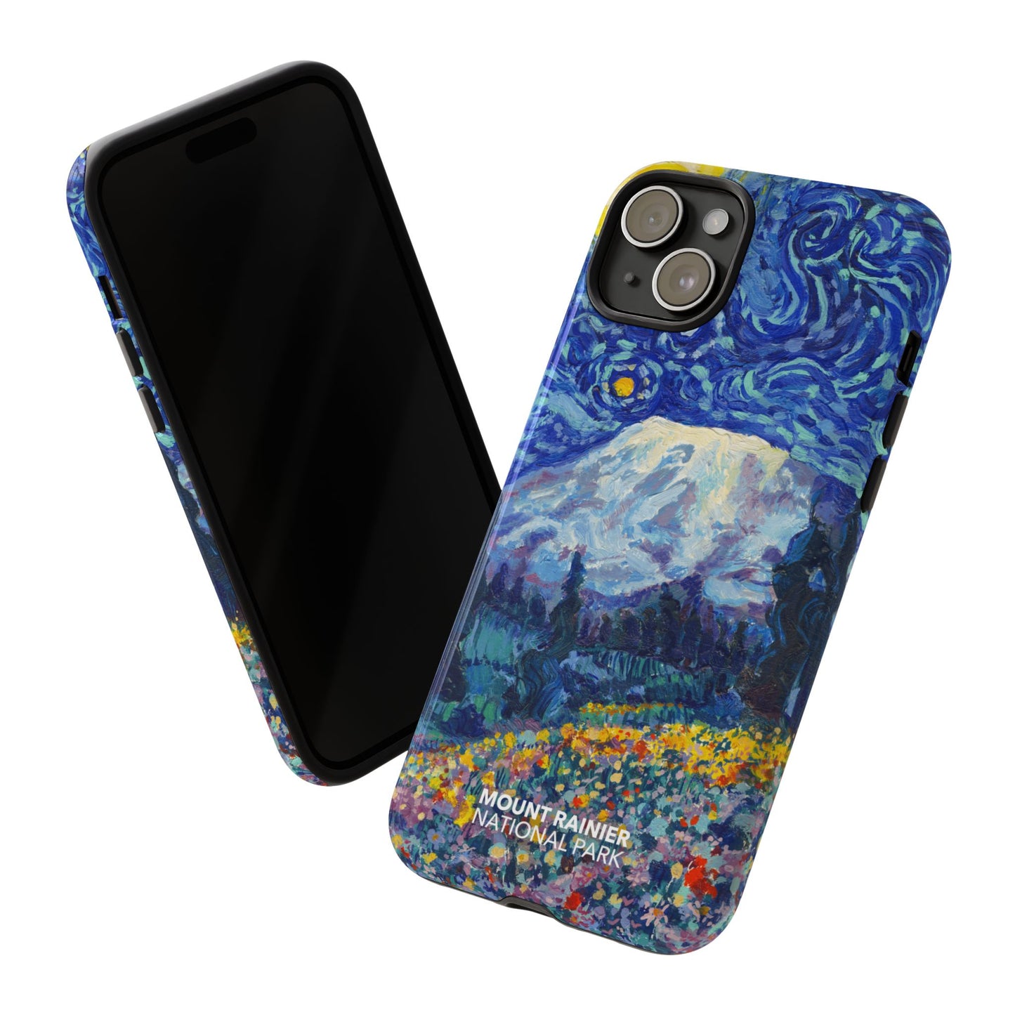 Mount Rainier National Park Phone Case - Starry Night