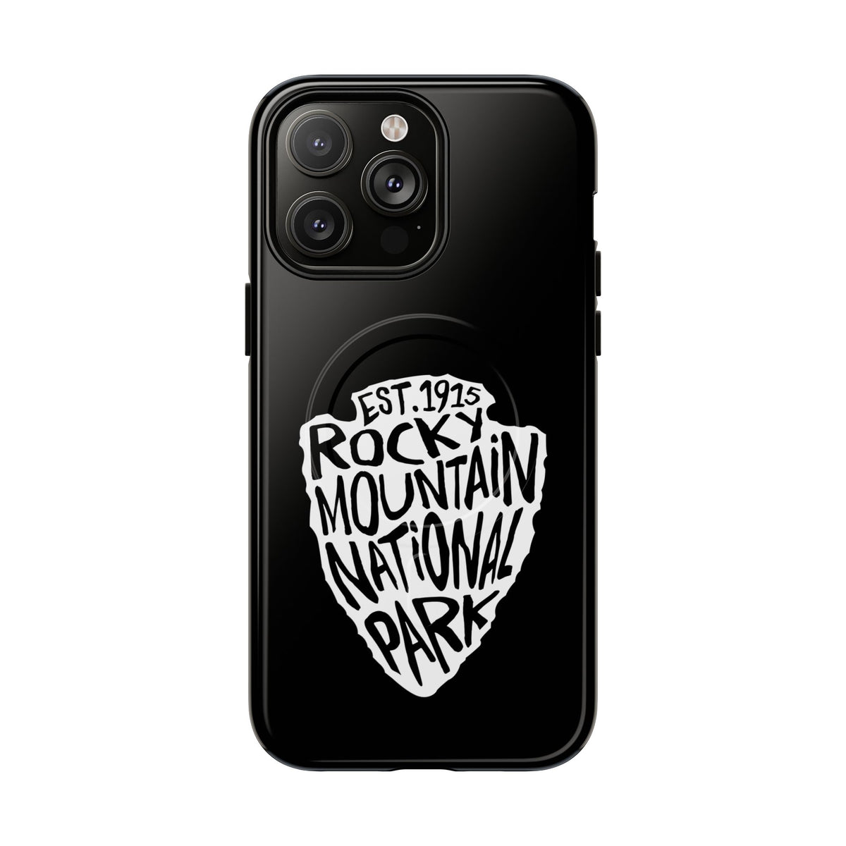 Rocky Mountain National Park iPhone Case with MagSafe - Arrowhead Design