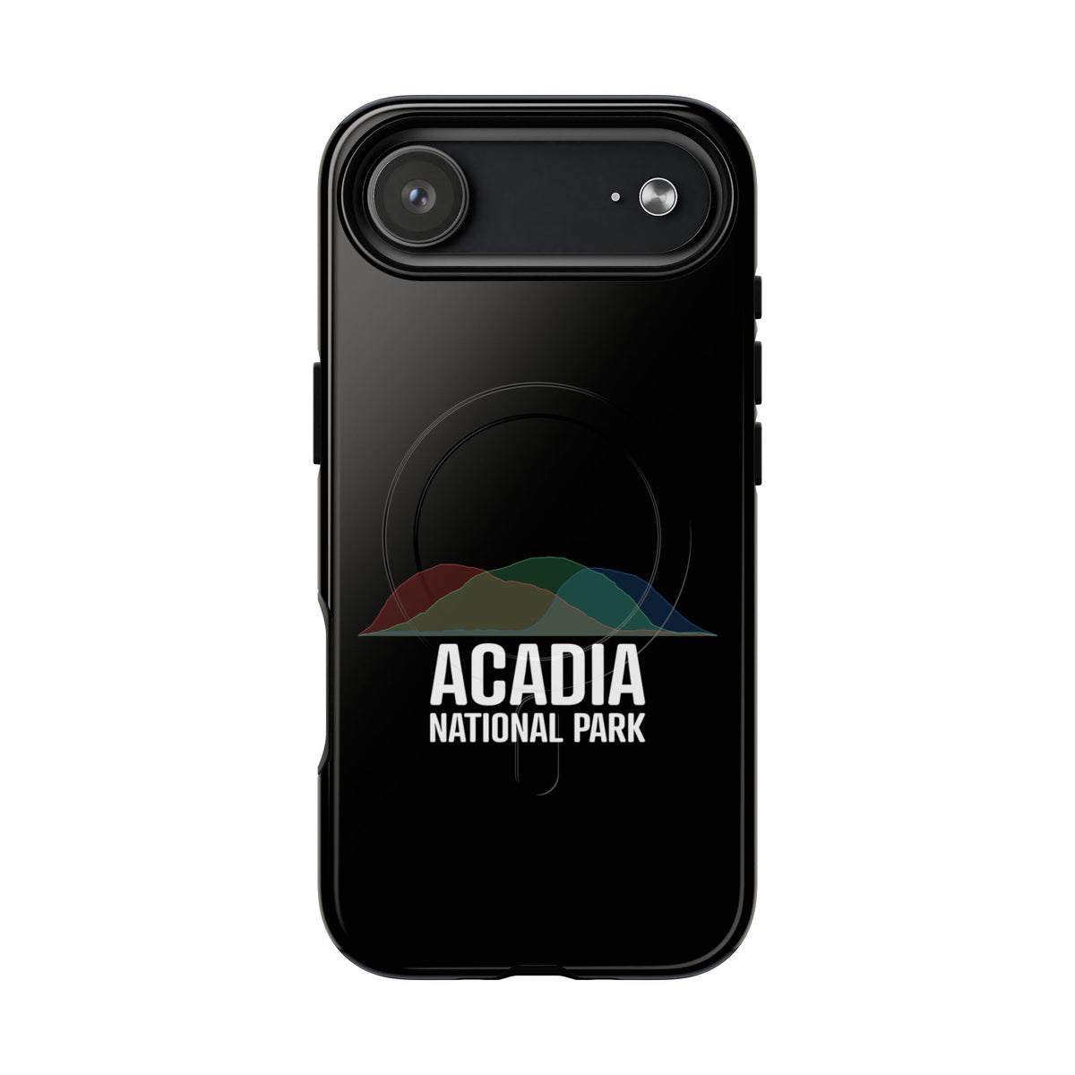 Acadia National Park iPhone Case with MagSafe - Histogram Design