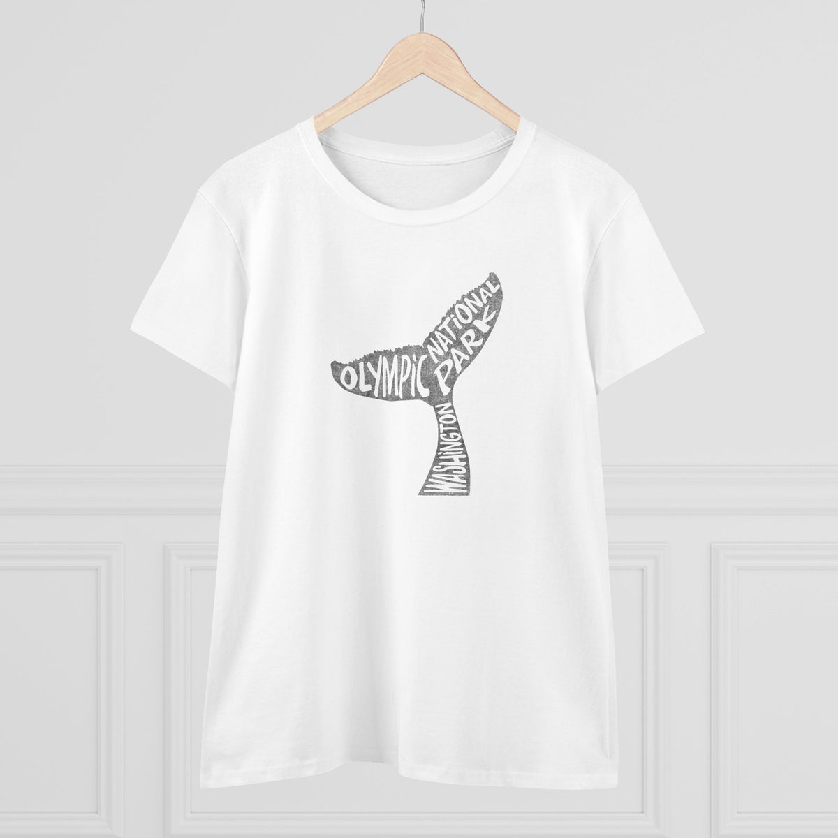 Olympic National Park Women's T-Shirt - Whale Tail