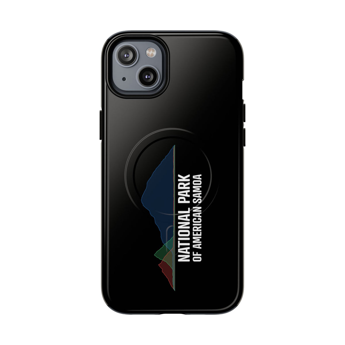 National Park of American Samoa iPhone Case with MagSafe - Histogram Design