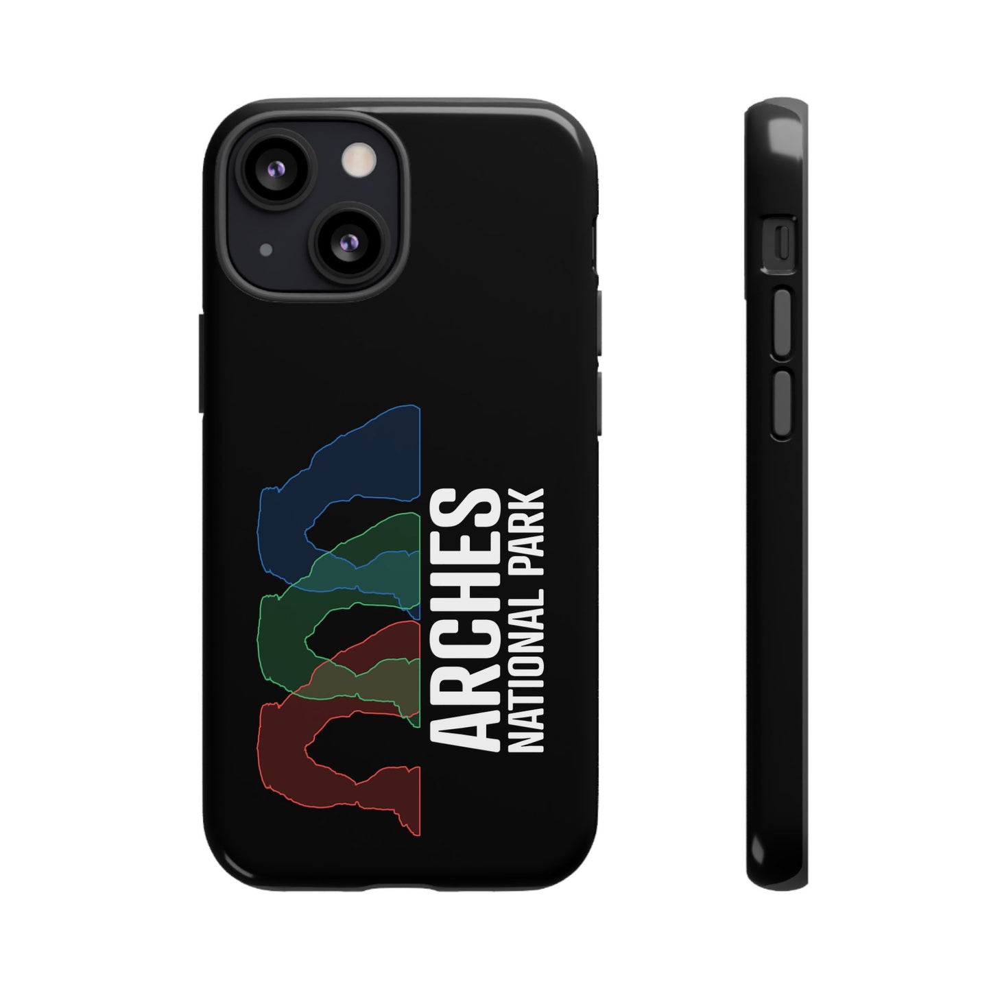 Arches National Park Phone Case - Delicate Arch Histogram Design