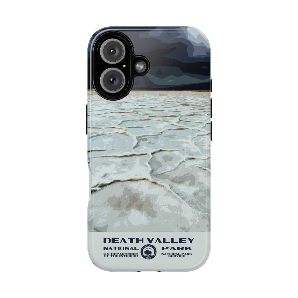 Death Valley National Park iPhone Case with MagSafe - Badwater Basin