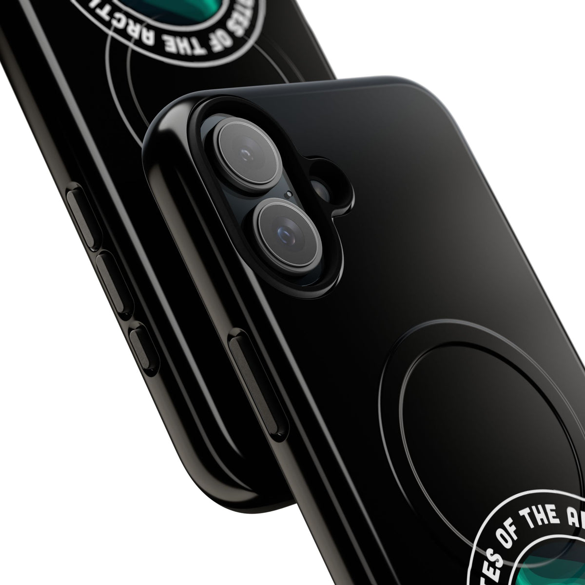 Gates of the Arctic National Park iPhone Case with MagSafe - Round Emblem Design