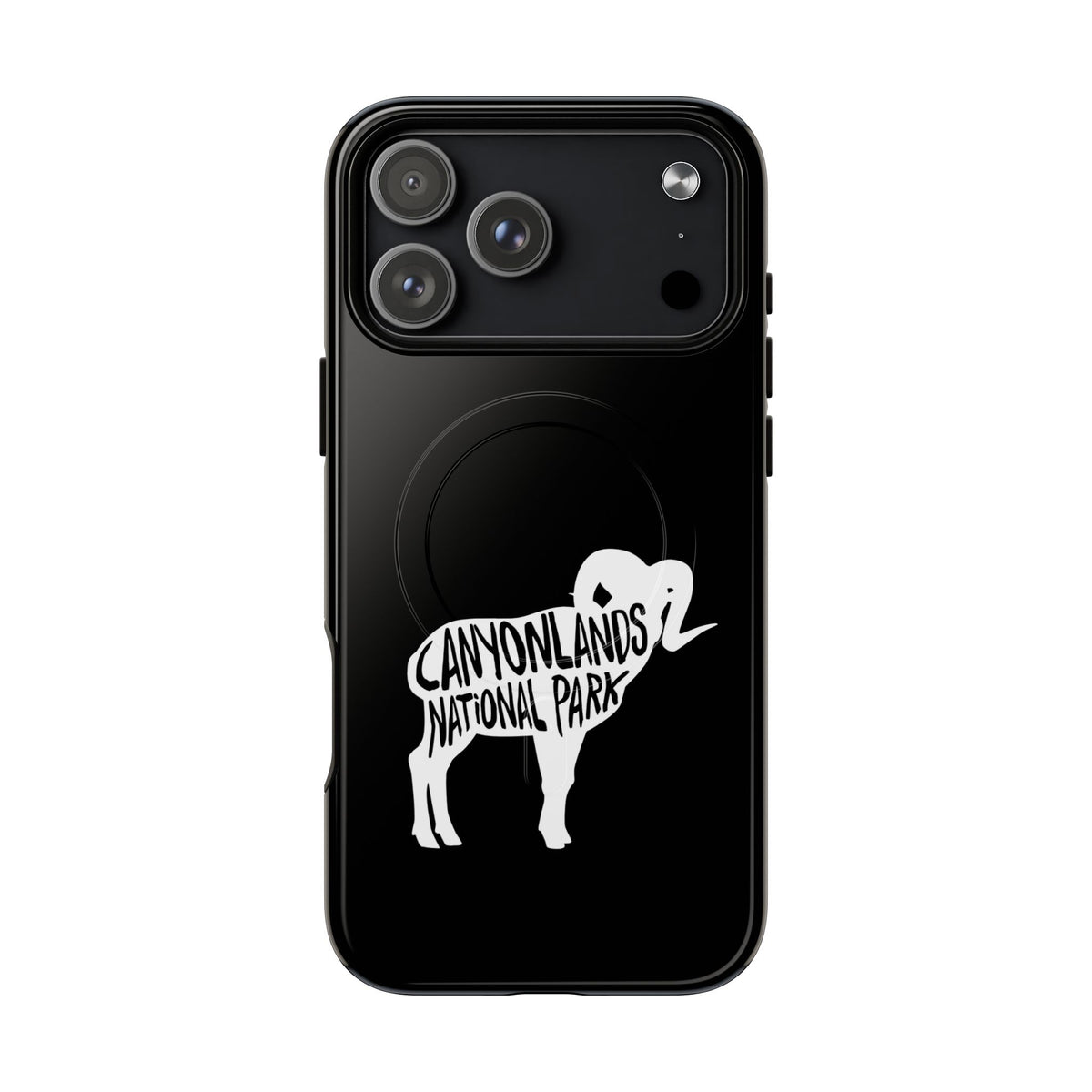 Canyonlands National Park iPhone Case with MagSafe - Bighorn Sheep Design