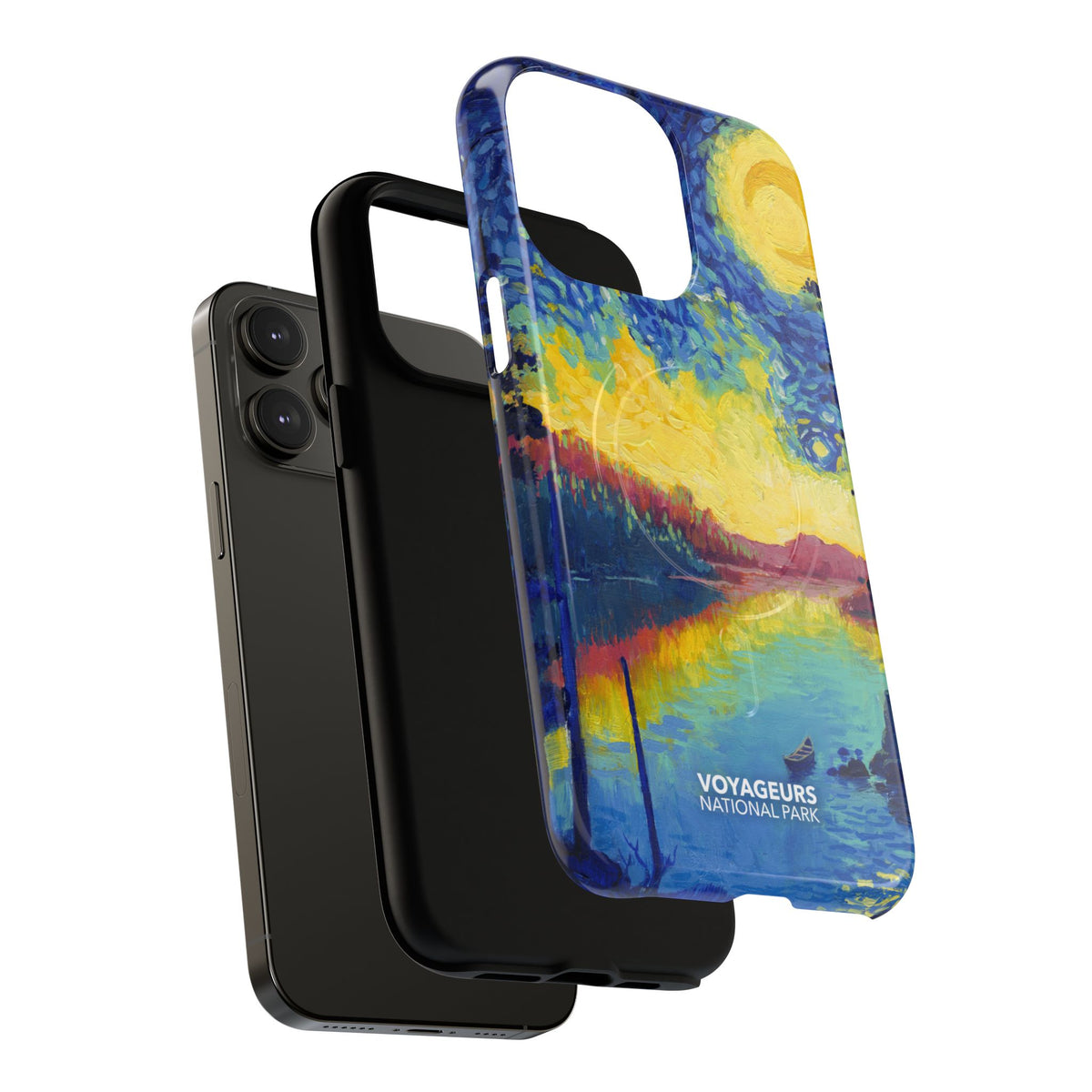 Voyageurs National Park iPhone Case with MagSafe - Starry Night