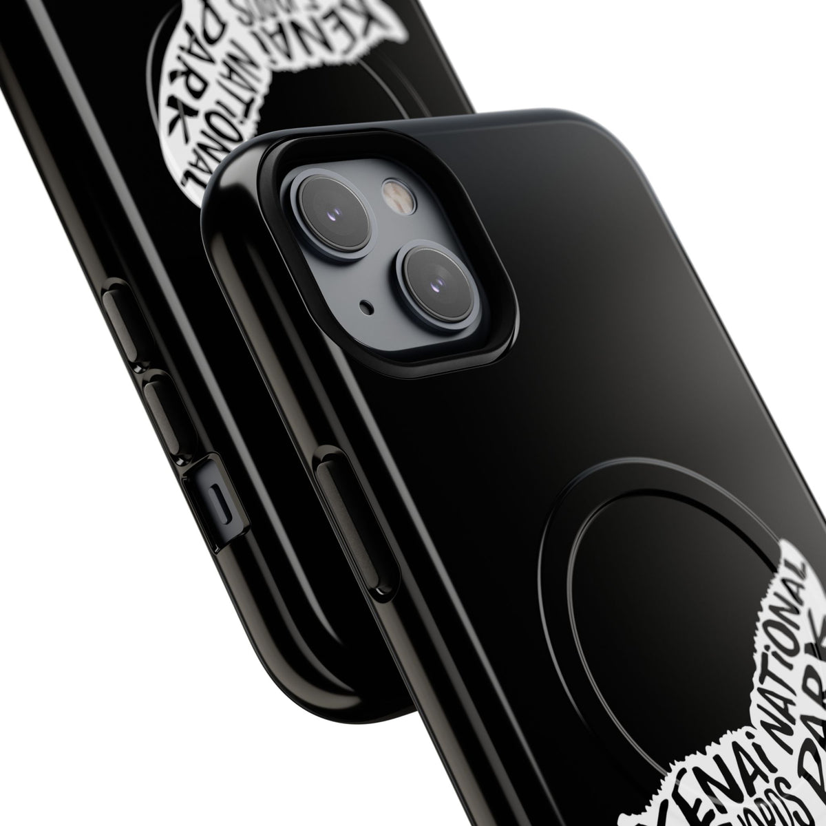 Kenai Fjords National Park iPhone Case with MagSafe - Humpback Whale Tail Design