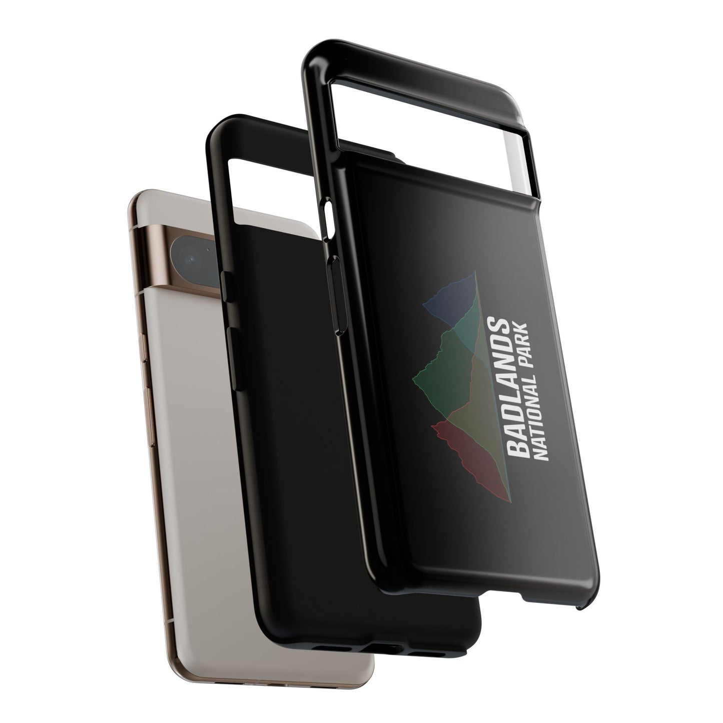 Badlands National Park Phone Case - Histogram Design