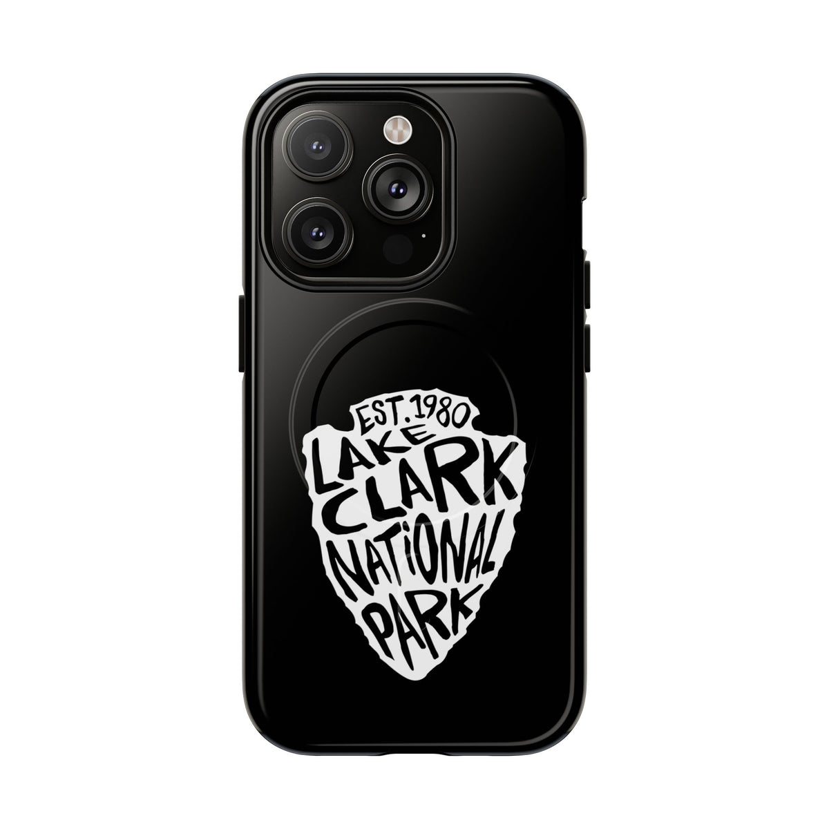 Lake Clark National Park iPhone Case with MagSafe - Arrowhead Design