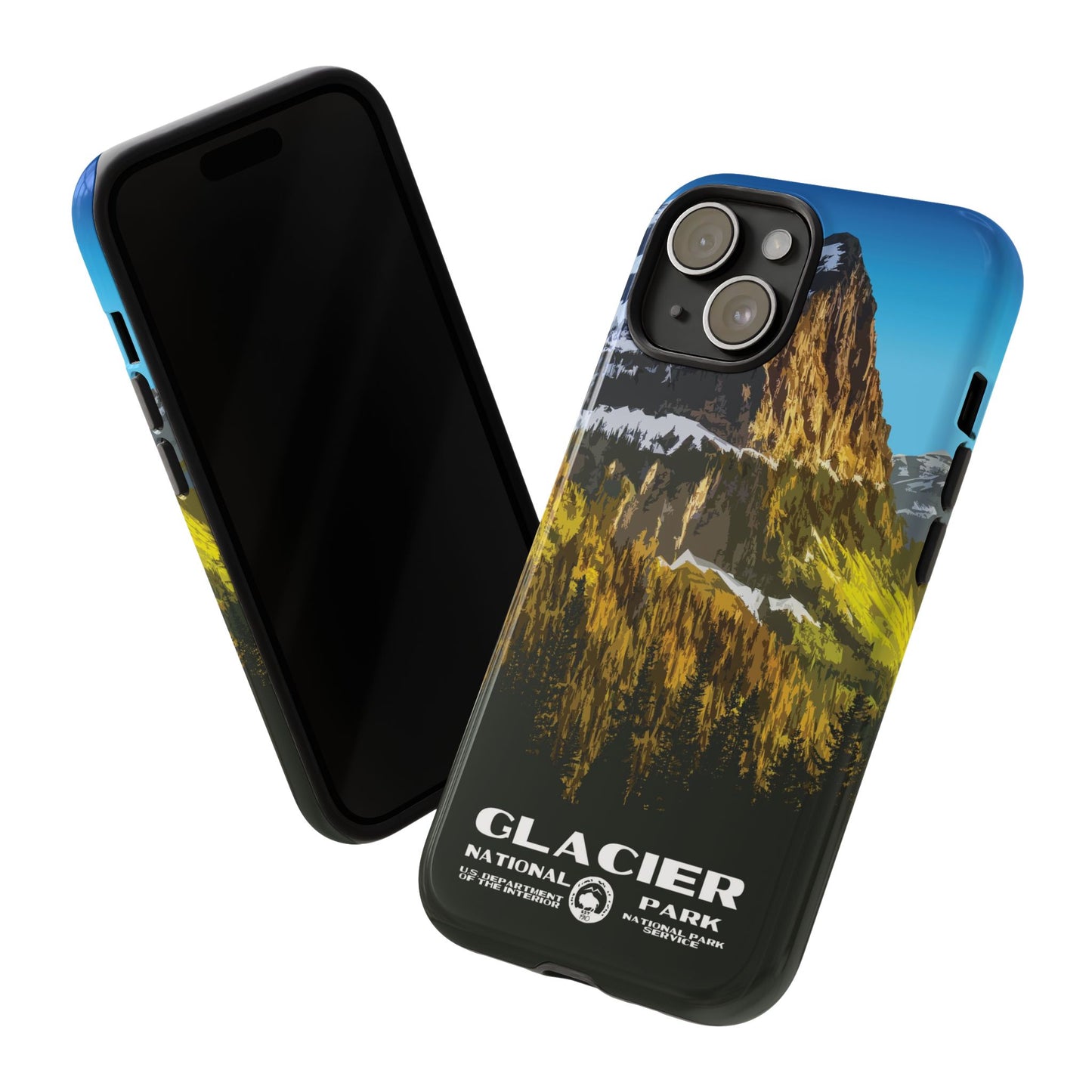 Glacier National Park Phone Case - WPA Style