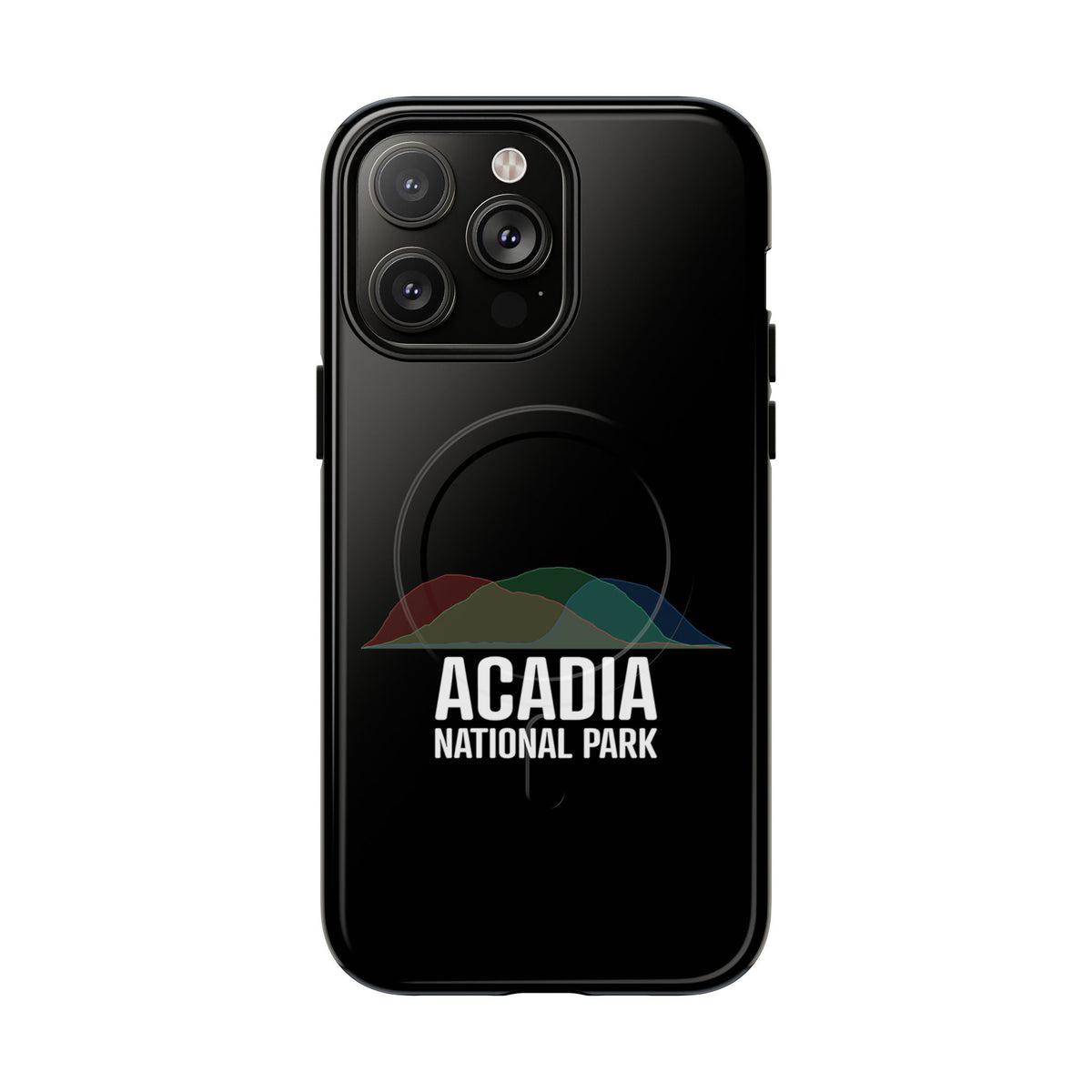 Acadia National Park iPhone Case with MagSafe - Histogram Design
