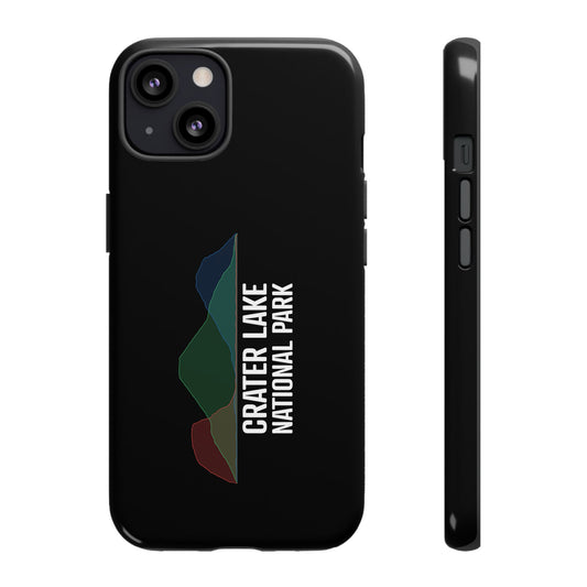 Crater Lake National Park Phone Case - Histogram Design