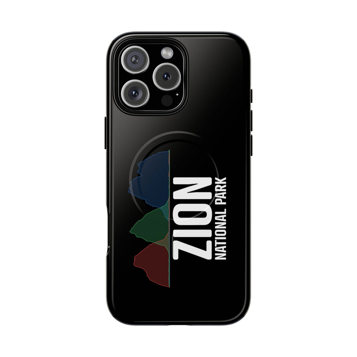 Zion National Park iPhone Case with MagSafe - Histogram Design