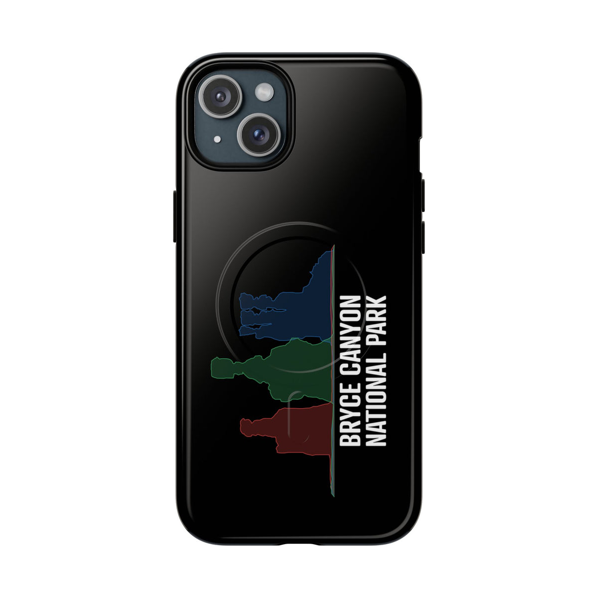 Bryce Canyon National Park iPhone Case with MagSafe - Histogram Design
