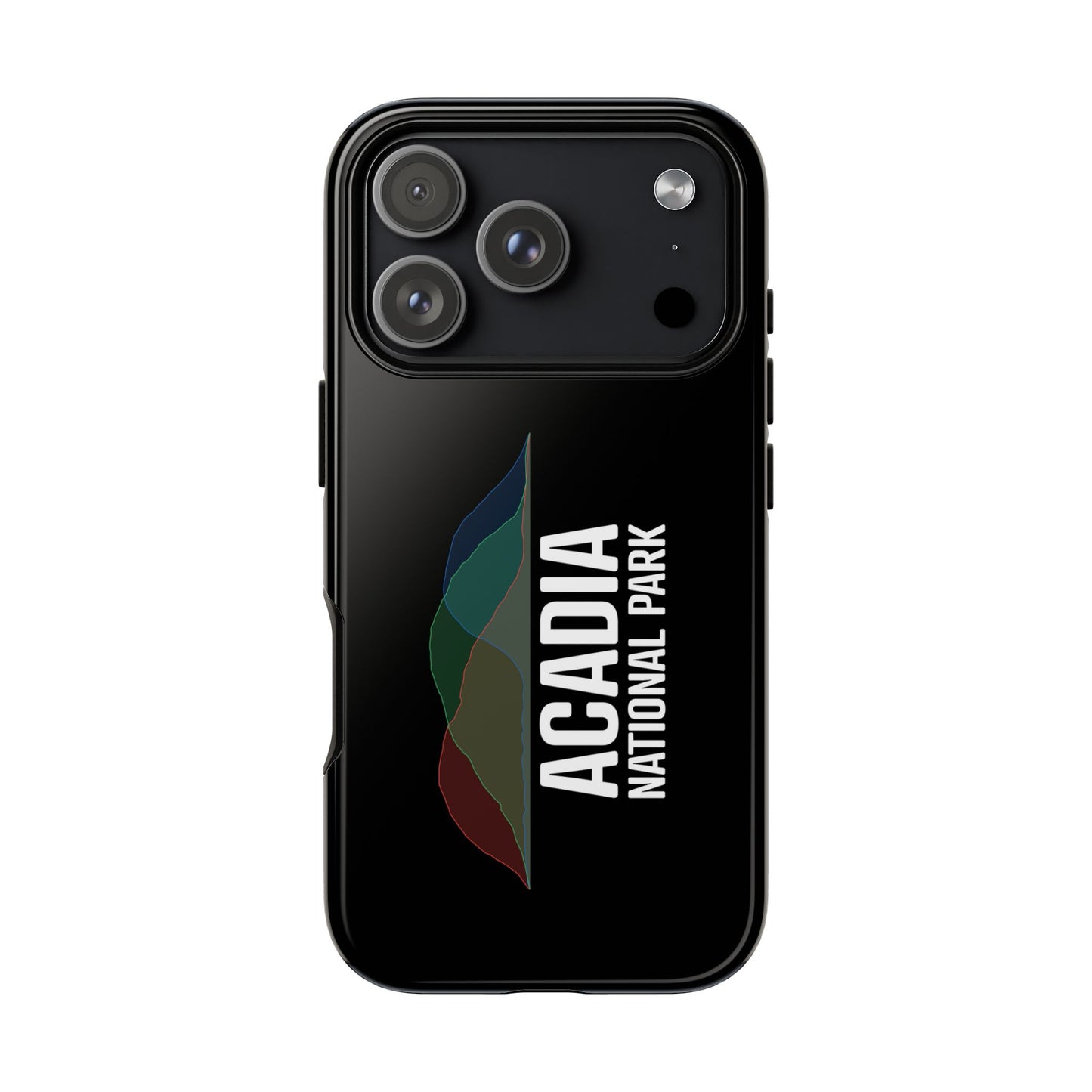 Acadia National Park Phone Case - Histogram Design