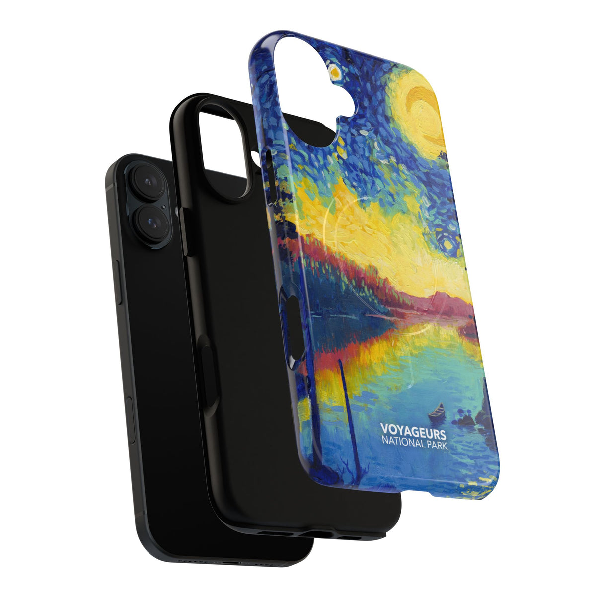 Voyageurs National Park iPhone Case with MagSafe - Starry Night