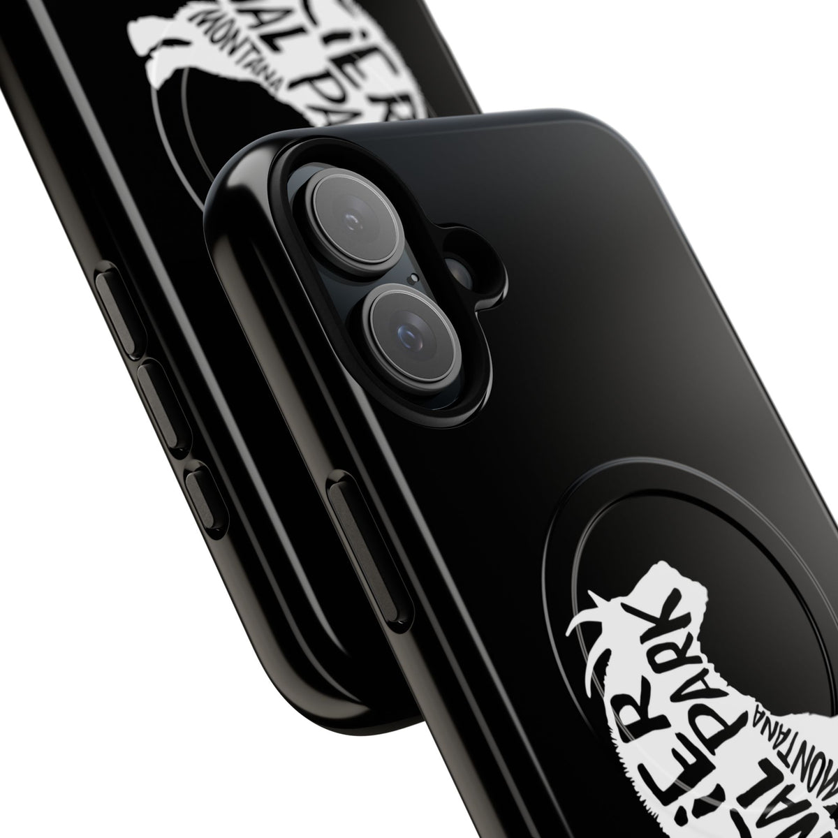 Glacier National Park iPhone Case with MagSafe - Mountain Goat Design