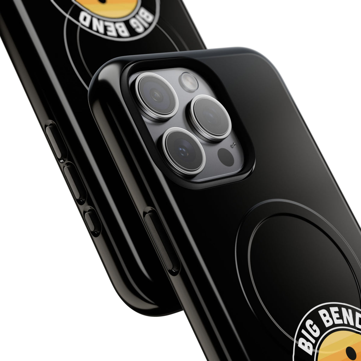 Big Bend National Park iPhone Case with MagSafe - Round Emblem Design