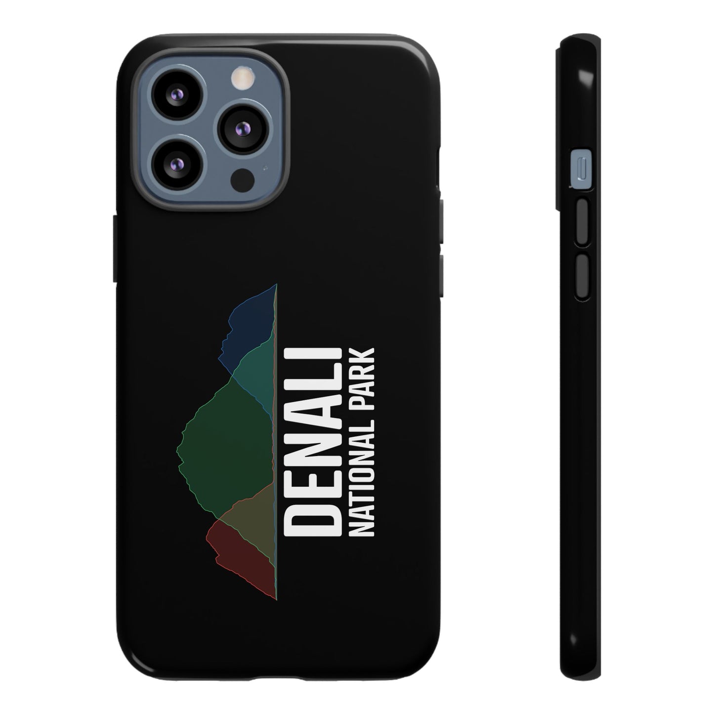 Denali National Park Phone Case - Histogram Design