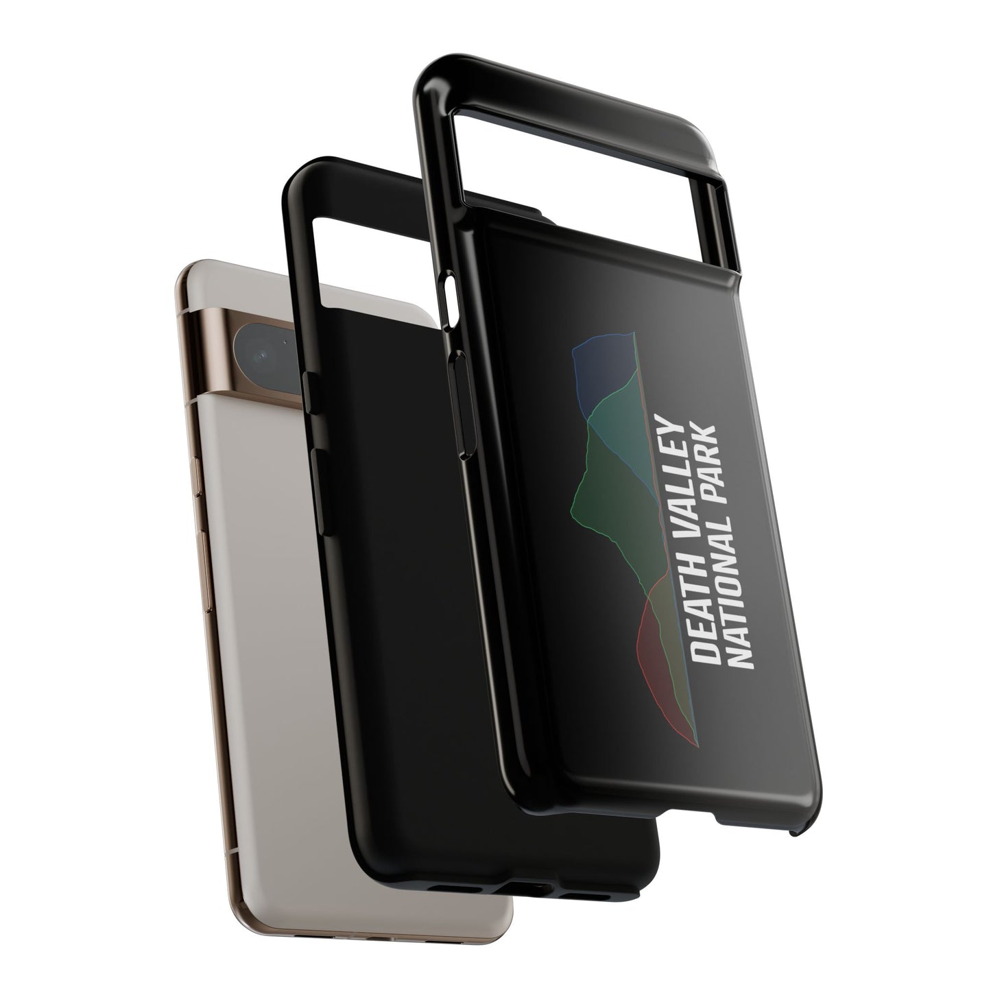 Death Valley National Park Phone Case - Histogram Design