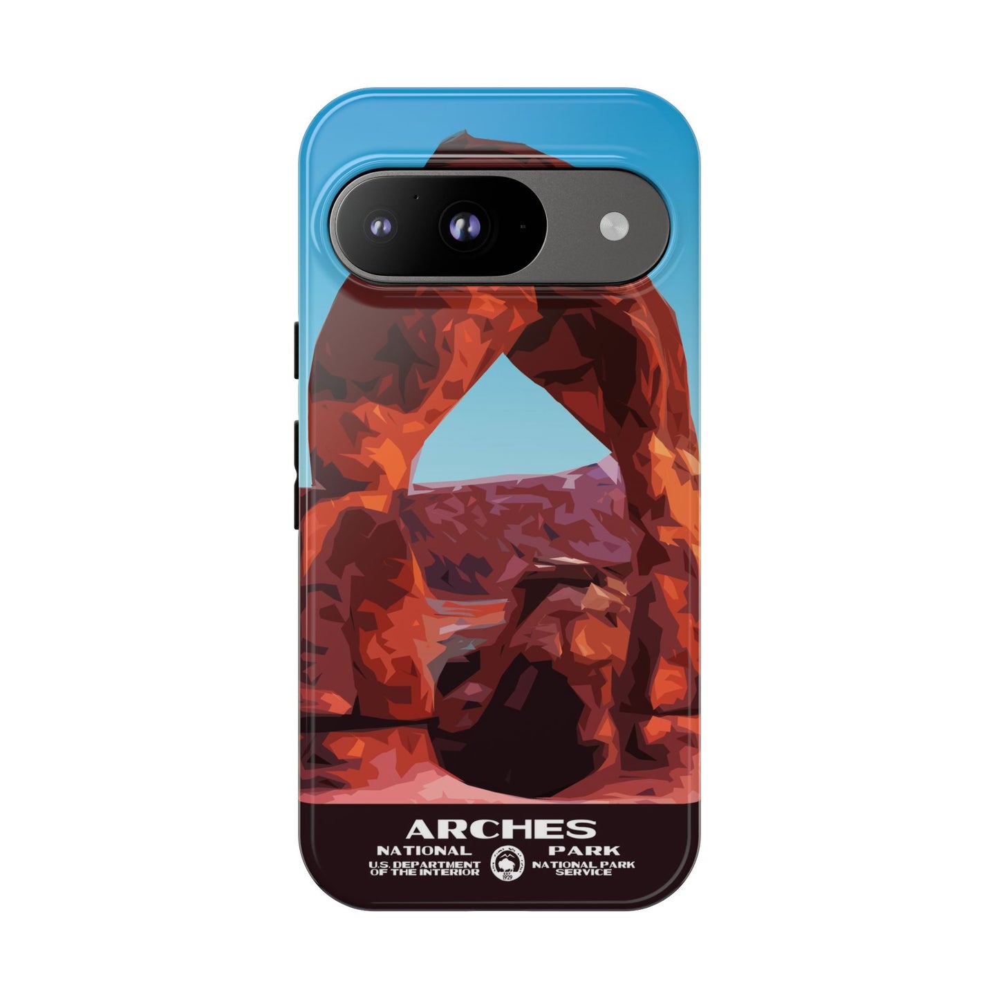 Arches National Park Phone Case - WPA Style