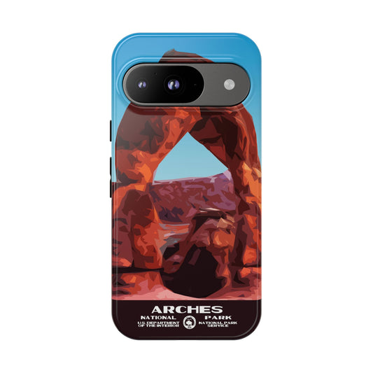 Arches National Park Phone Case - WPA Style