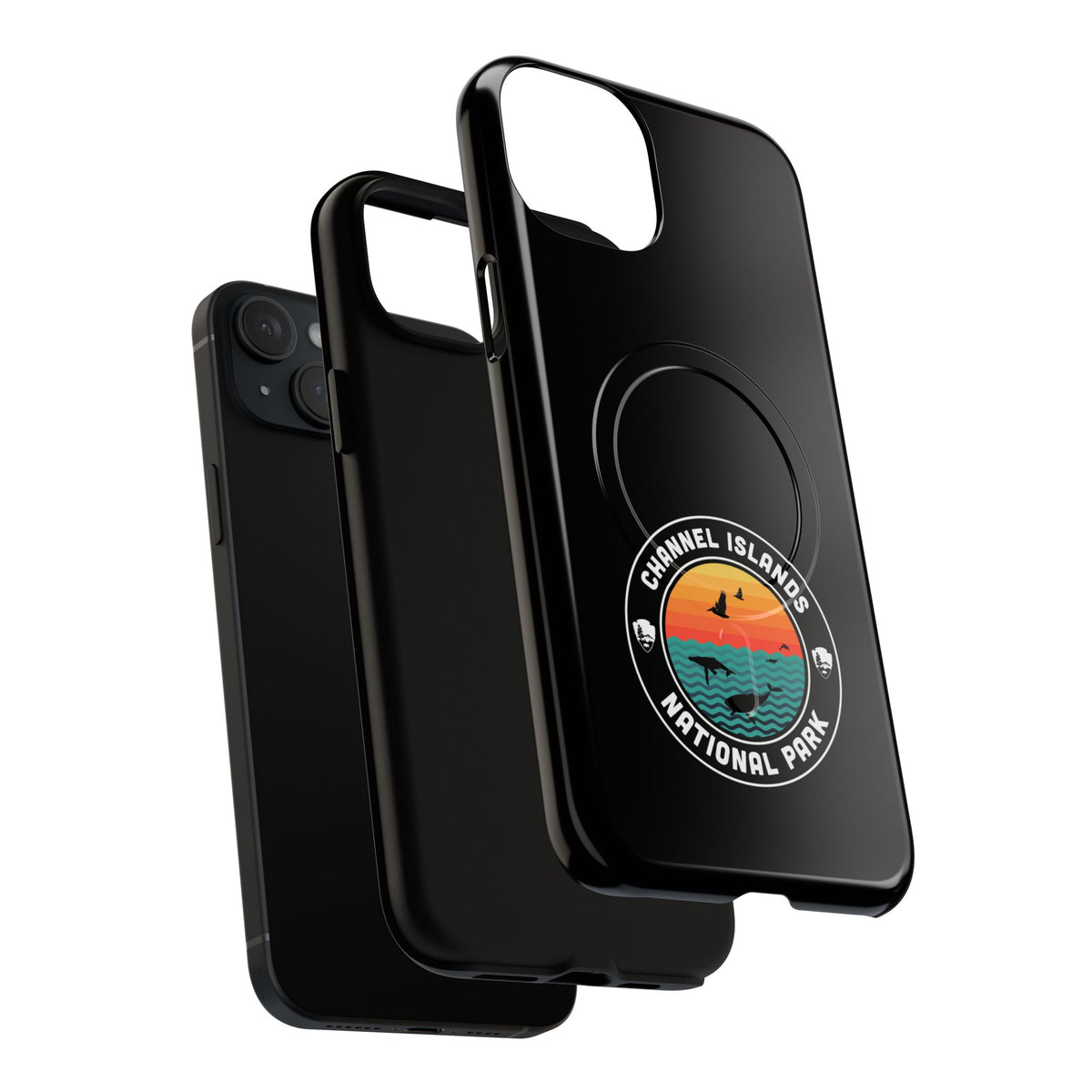 Channel Islands National Park iPhone Case with MagSafe - Round Emblem Design