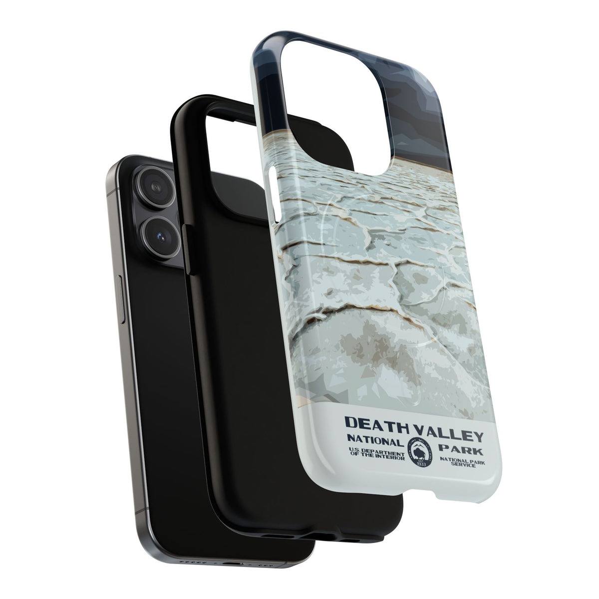 Death Valley National Park iPhone Case with MagSafe - Badwater Basin